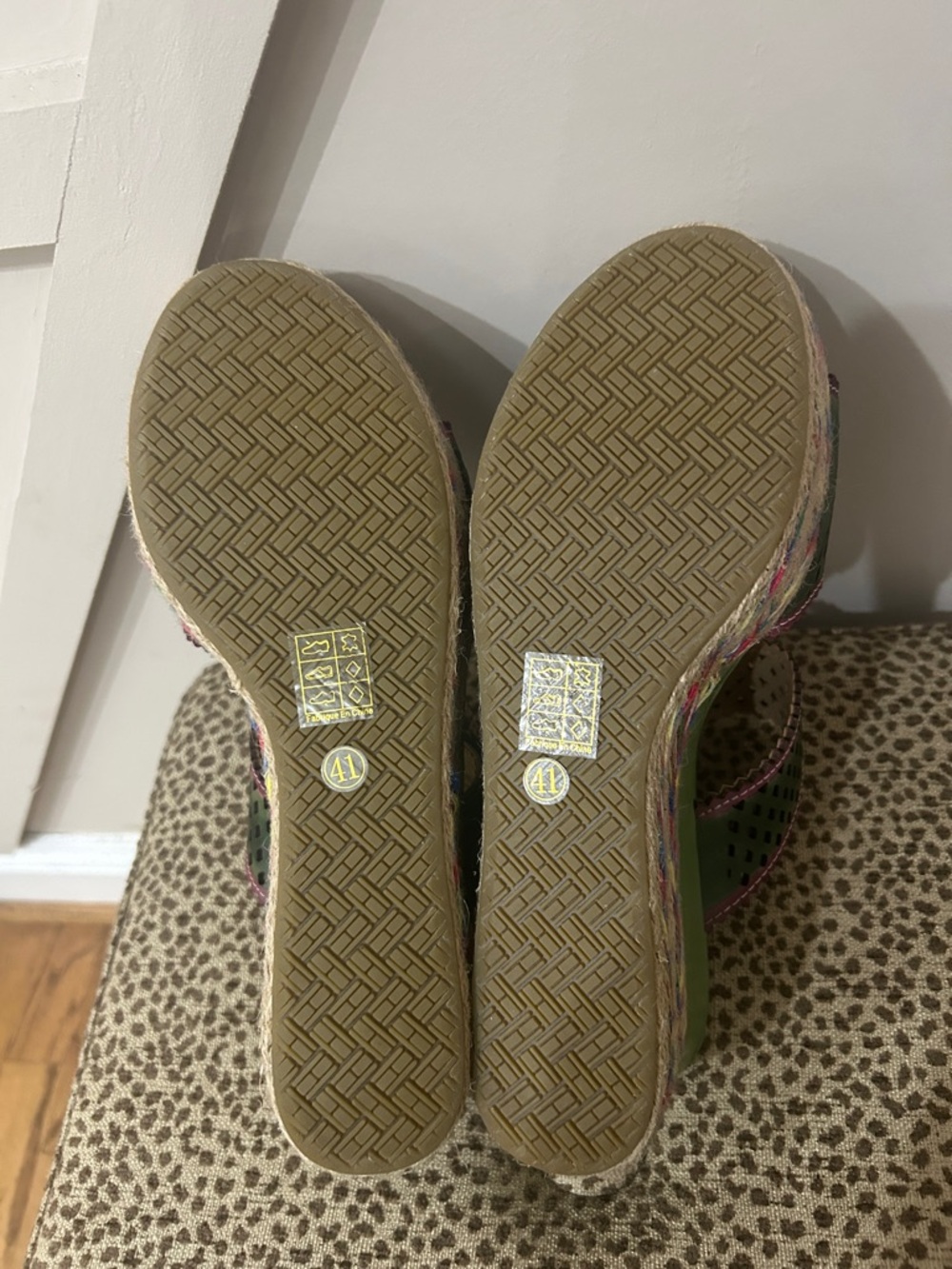 Spring Step L'Artiste Virgie Sunflower Wedge Sandals Size EU 41 US 9.5-10 - Picture 10 of 13